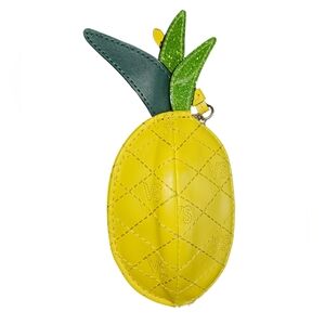 Victoria's Secret Yellow Pineapple Bag Charm/ Coin Pouch